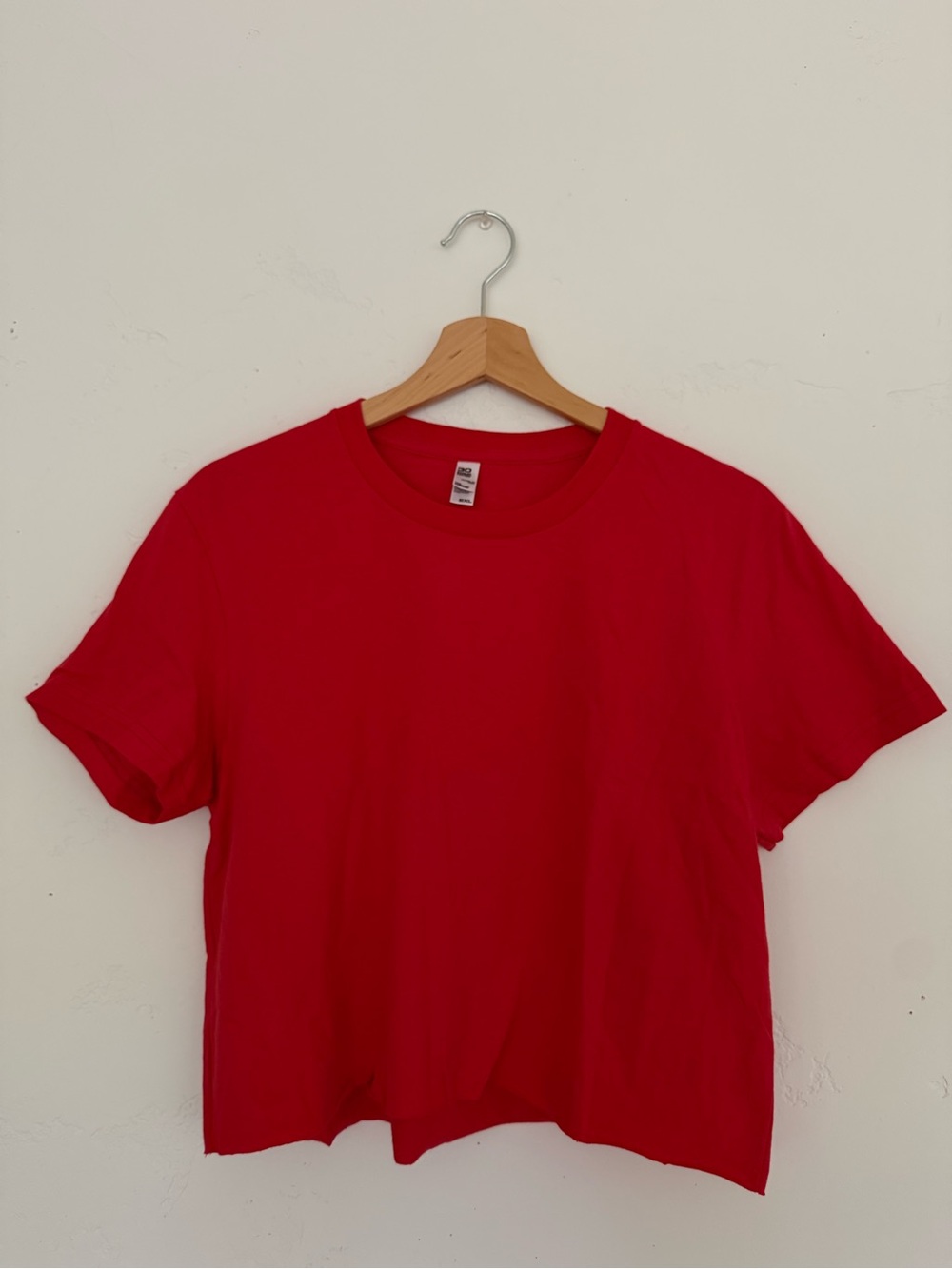 LA Apparel Red Crop